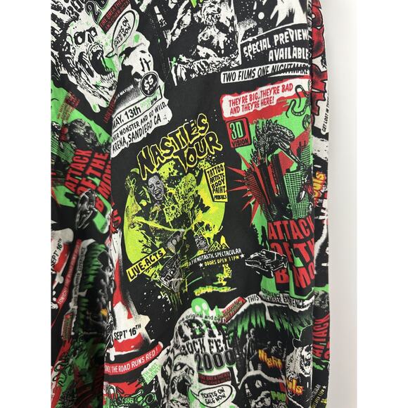 Hell Bunny Vixen Rockabilly B Movie Horror 50's Dress Monster Halloween Party XS - Picture 9 of 16